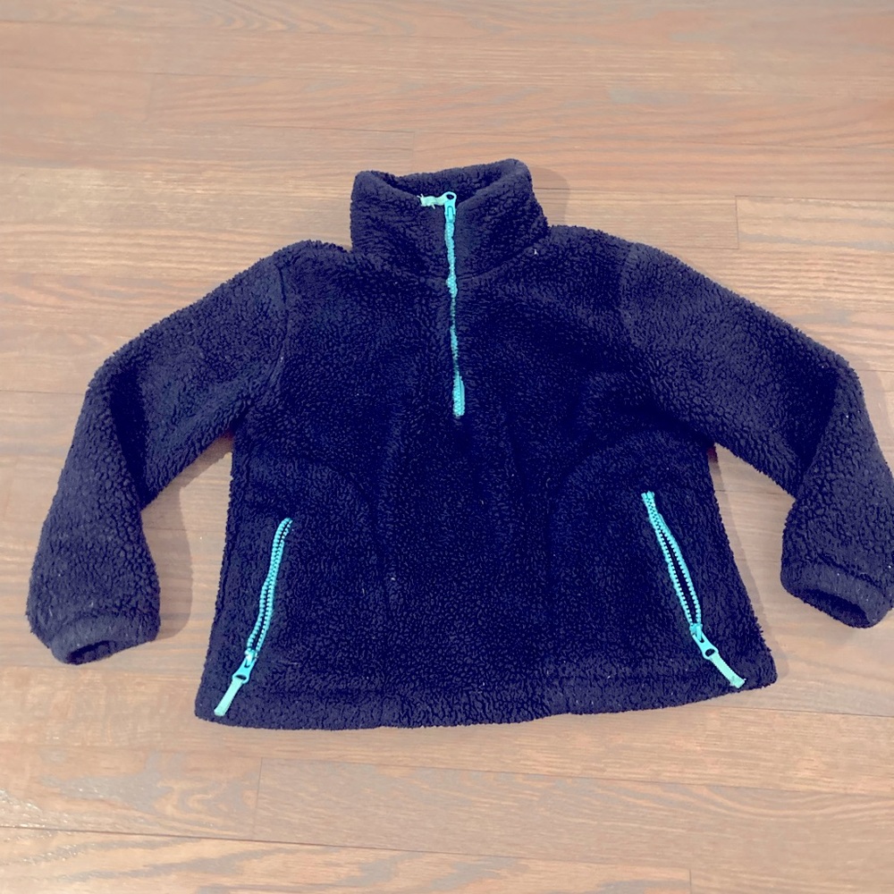 Crewcuts navy thick fleece 6/7